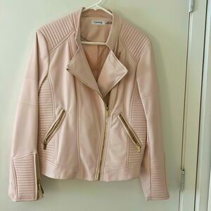 Calvin Klein Leather Jacket - image 1